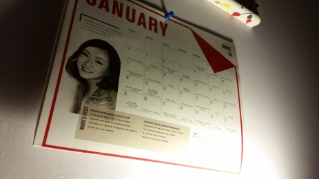 Marie Lu January HPB Calendar
